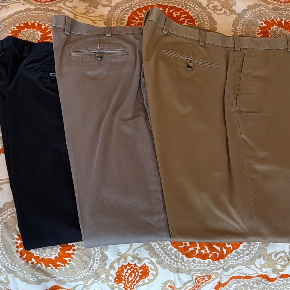 Jos. A. Bank Dress Pants Blue, Gray and Tan Tailored Fit